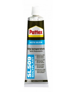 Pattex SL 509 Silicone Resistente Ad Alte Temperature Rosso In Tubetto  Da 70Ml Pattex - 1