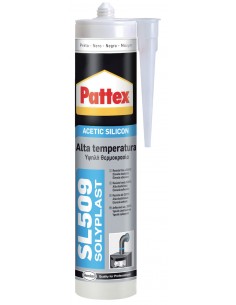 Pattex SL 509 Silicone Resistente Ad Alte Temperature Nero In Cartuccia Da 280Ml Pattex - 1