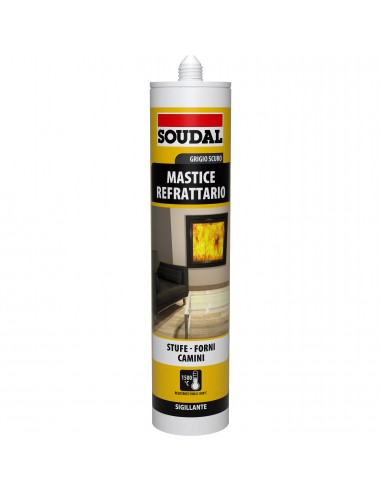 Soudal Mastice Refrattario In Cartuccia Da 290Ml SOUDAL - 1