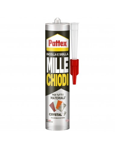 Pattex Millechiodi Crystal Cartuccia Da 290gr Pattex - 1