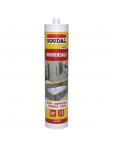 Soudal Silicone Universale Bianco In Cartuccia Da 280 Ml. SOUDAL - 1