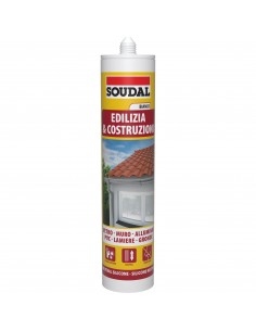 Soudal Silicone Edilizia E Costruzioni Bianco Cartuccia Da 300Ml. SOUDAL - 1