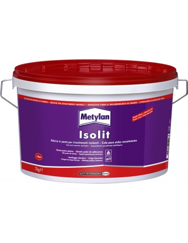 Metylan Isolit Adesivo in Pasta Per Rivestimenti Isolanti Kg.7 METYLAN - 1