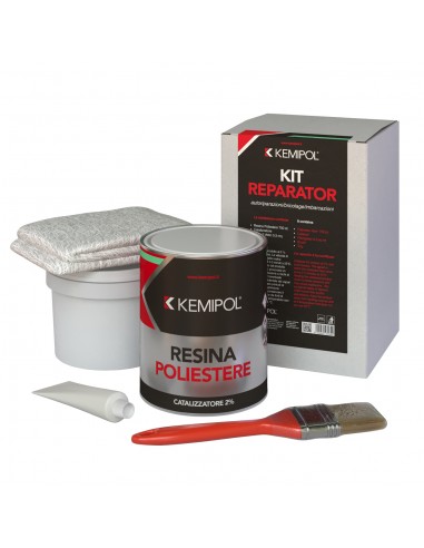 Kit Kemipol Reparator 750 per vetroresina, metalli e pvc KEMIPOL - 1