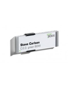 Targhe fuoriporta parete DURABLE INFO SIGN alluminio/acrilico trasparente Durable - 1