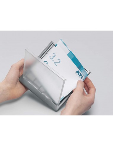 Targhe fuori porta parete Click Sign Durable trasparente/grafite Durable - 12