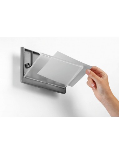 Targhe fuori porta parete Click Sign Durable trasparente/grafite Durable - 15