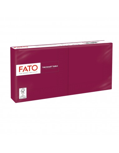 100 Tovaglioli FATO Smat Table - carta - 24 x 24 cm - 2 veli Fato - 1
