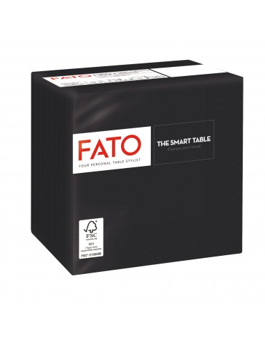 100 Tovaglioli FATO Smat Table - carta - 24 x 24 cm - 2 veli Fato - 5