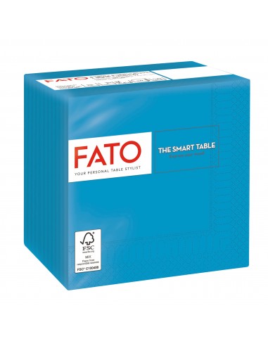 100 Tovaglioli FATO Smat Table - carta - 24 x 24 cm - 2 veli Fato - 11