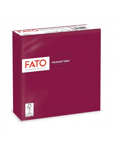 50 Tovaglioli FATO Smat Table - carta - 33 x 33 cm - 2 veli Fato - 1