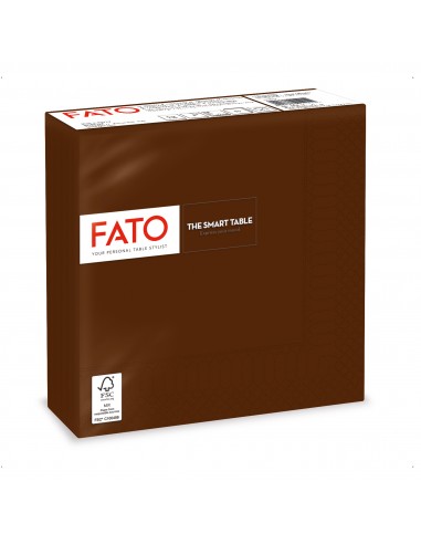 50 Tovaglioli FATO Smat Table - carta - 33 x 33 cm - 2 veli Fato - 2