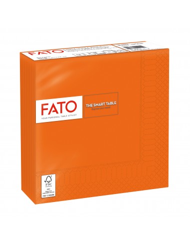 50 Tovaglioli FATO Smat Table - carta - 33 x 33 cm - 2 veli Fato - 8