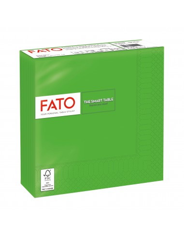 50 Tovaglioli FATO Smat Table - carta - 33 x 33 cm - 2 veli Fato - 10
