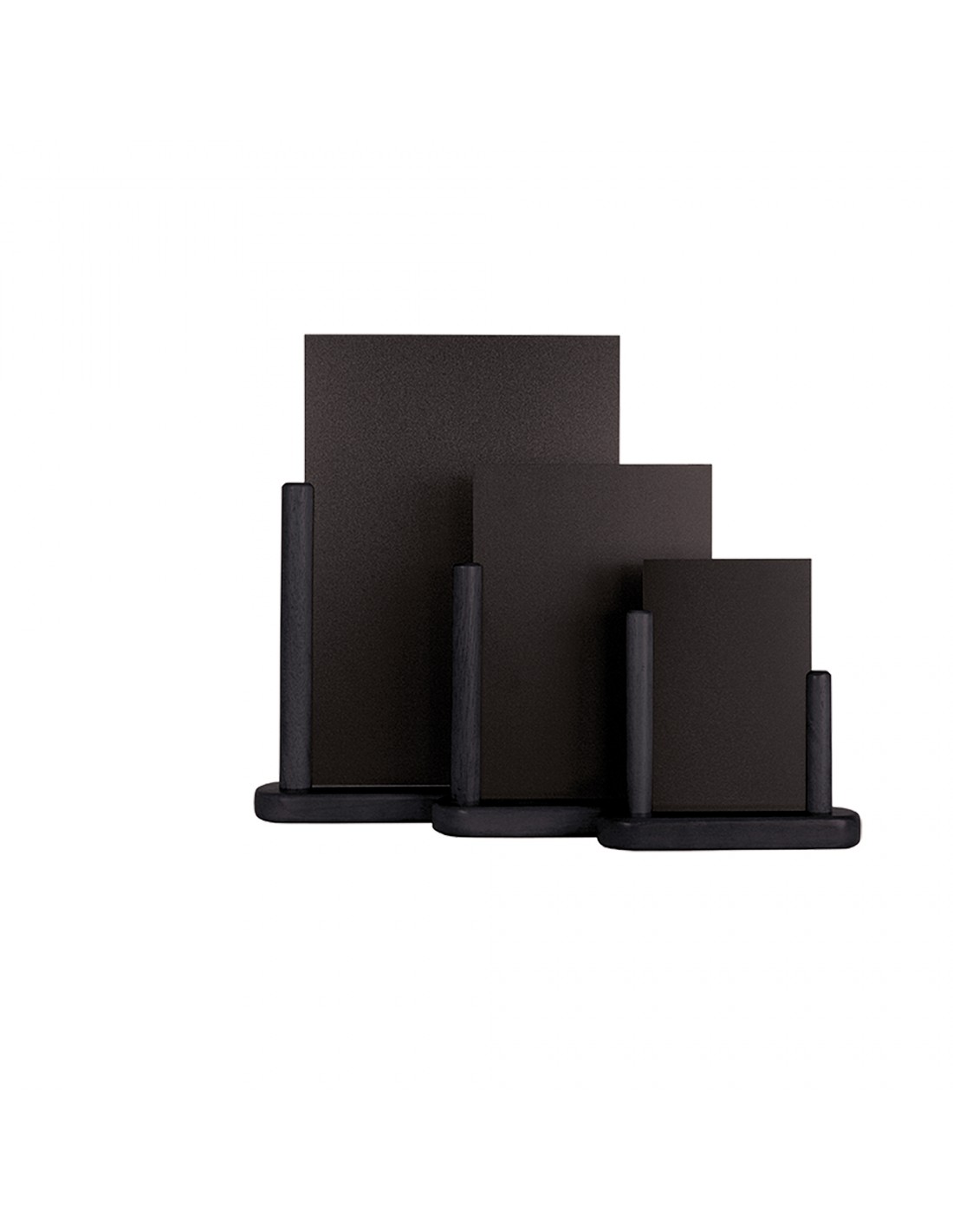 Lavagna Woody - cornice nera - 40x60 cm - Securit