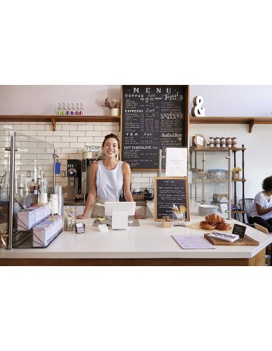 Lavagna Securit Woody Con cornice Teak Securit - 13 Lavagna Securit Woody Con cornice Teak Securit - 13