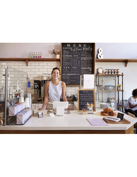 Lavagna Securit Woody Con cornice Teak Securit - 13 Lavagna Securit Woody Con cornice Teak Securit - 13