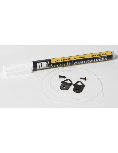 Lavagna Securit Woody Con cornice Teak Securit - 12 Lavagna Securit Woody Con cornice Teak Securit - 12