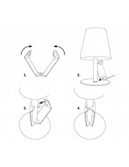 Lampada Da Tavolo Waterproof A Led Securit
