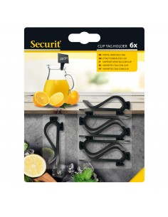 Set 6 Supporti Clip Per Tag Securit Securit - 1