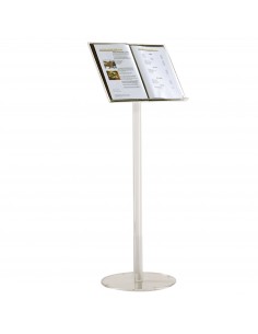 Leggio in acrilico Tecnostyl - altezza da 122 base da ø 36 cm - MB030 Tecnostyl - 1