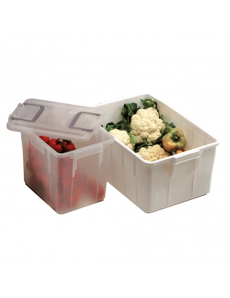 Contenitore Con Coperchio 40Lt Bianco Foodbox