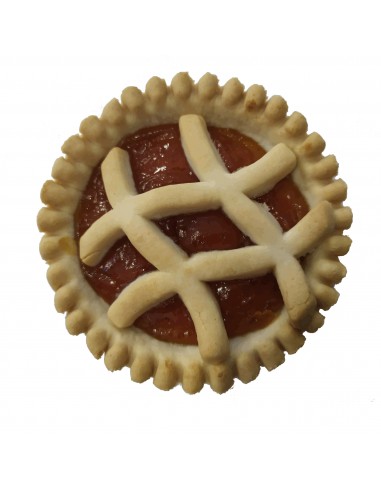 Confezione 30 Crostatine 45Gr Gusto Albicocca