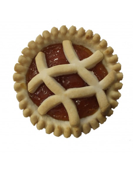 Confezione 30 Crostatine 45Gr Gusto Albicocca