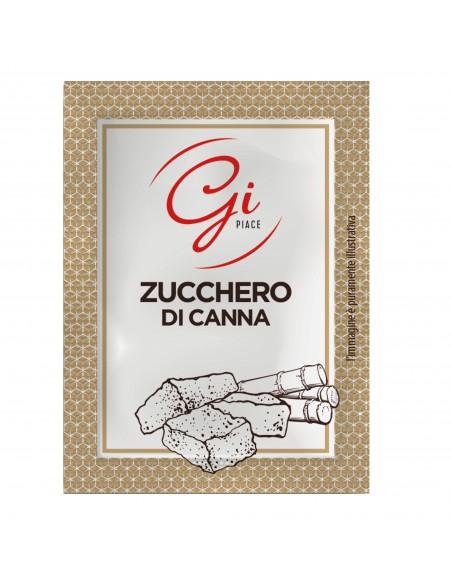 1Kg Zucchero Di Canna In Bustine Monoporzione Da 5Gr Cad. (200 Bustine) Viander