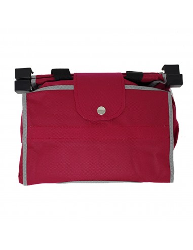 Borsa In Tnt Per Carrelli Eco Bag Magnum Con Ganci 40X36X26Cm Rosso