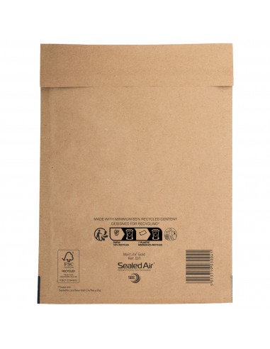 10 Buste Imbottite Gold A 11X16Cm Utile Avana Mail Lite® Sealed Air® Sealed Air - 1