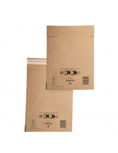 10 Buste Imbottite Gold A 11X16Cm Utile Avana Mail Lite® Sealed Air® Sealed Air - 2