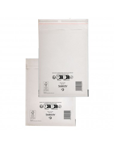 10 Buste Imbottite Bianche F 22X33Cm Utile Mail Lite® Sealed Air®