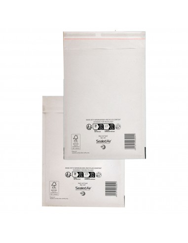 10 Buste Imbottite Bianche J 30X44Cm Utile Mail Lite® Sealed Air®