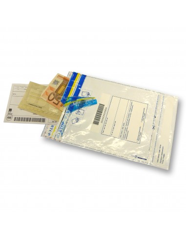 25 Buste Sicurezza 225X325Mm In Ldpe Riciclabile 70 Mic Viva - 1