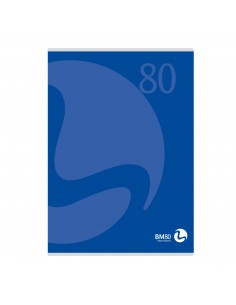 Maxiquaderno  BM Color 80 - A4 - 80 fogli  da 80gr con copertina da 250gr (Conf. da 12) BM - 1 2