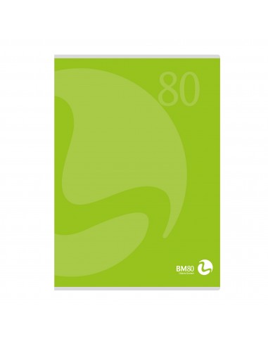 Maxiquaderno  BM Color 80 - A4 - 80 fogli  da 80gr con copertina da 250gr (Conf. da 12) BM - 4
