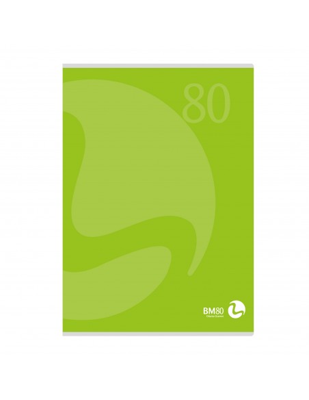 Maxiquaderno  BM Color 80 - A4 - 80 fogli  da 80gr con copertina da 250gr (Conf. da 12) BM - 4