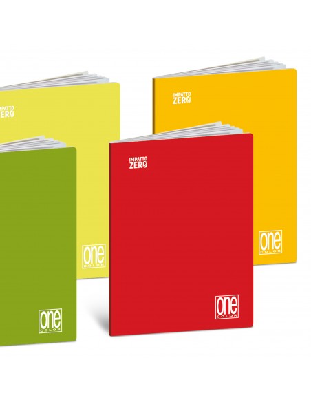 Maxiquaderno Blasetti One Color Impatto Zero - A4 - 20 +1 fg - 80 gr + 6 scatoline foglietti