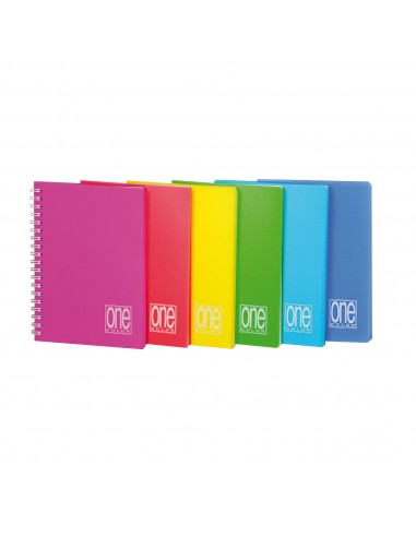 Expo 14 Miniquaderni Spiralati Ppl A6 12X17Cm Mix 6 Colori One Color Blasetti