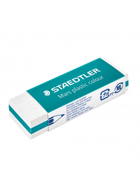 Gomma Mars® Plastic Turchese Staedtler (Conf. da 20)