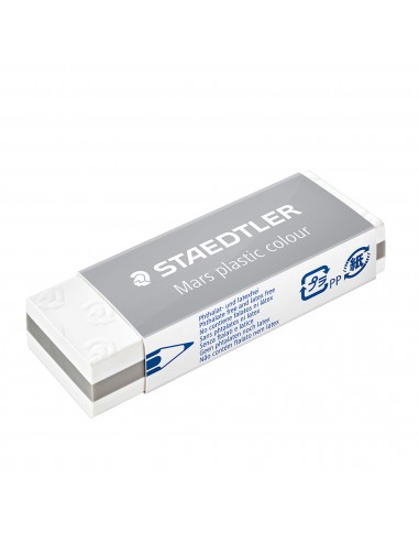 Gomma Mars® Plastic Grigio Chiaro Staedtler (Conf. da 20)