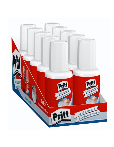 Correttore A Pennello Pritt Fluid 1620 20Ml (Conf. da 10)