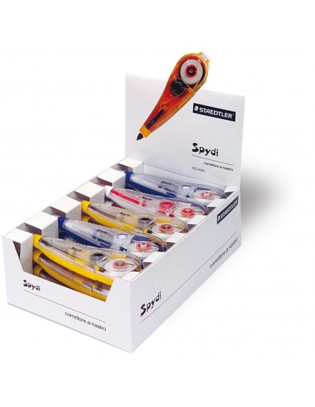 Correttore A Nastro Spydi 4,2Mm X 6,8Mt Staedtler (Conf. da 20)
