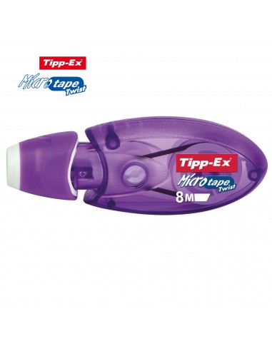 Box 10 Correttore A Nastro Micro Tape Twist 5Mm X 8Mt Col.Ass. Tipp-Ex