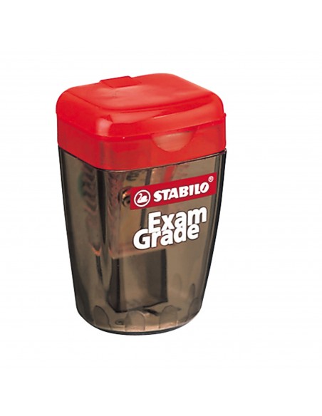 Temperamatite 1 Foro C/Contenitore Mini Exam Grade Stabilo (Conf. da 48)
