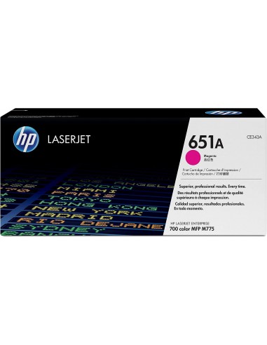 Originale HP laser toner ColorSphere 651A - magenta - CE343A HP - 2