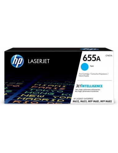 Originale HP laser toner 655A - ciano - CF451A HP - 1