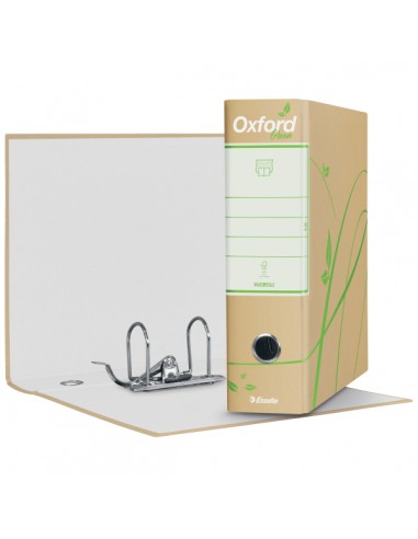 Registratore Con Custodia Esselte G83 Oxford Green 100% Riciclato -  Commerciale - dorso 8 cm Esselte - 3