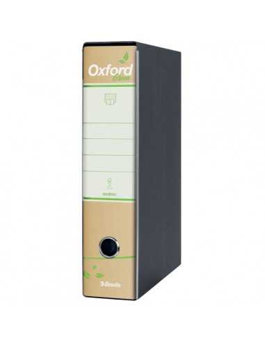 Registratore Con Custodia Esselte G85 Oxford Green 100% Riciclato -  Protocollo - dorso 8 cm Esselte - 2